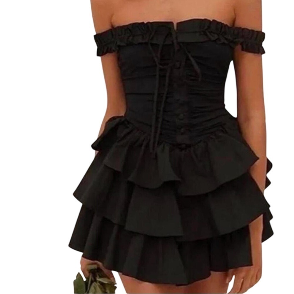 ALAMOUR THE LABEL Black Dress - Picture 2 of 4